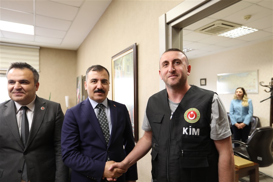 Gümrükler Muhafaza Genel Müdürlüğümüzde Bayramlaşma Töreni Gerçekleştirildi.