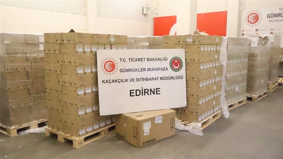 GÜMRÜKLER MUHAFAZA KAÇAKÇILIĞA GEÇİT VERMİYOR!!
